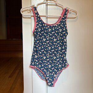 Mini Boden Kids' flower swimsuit